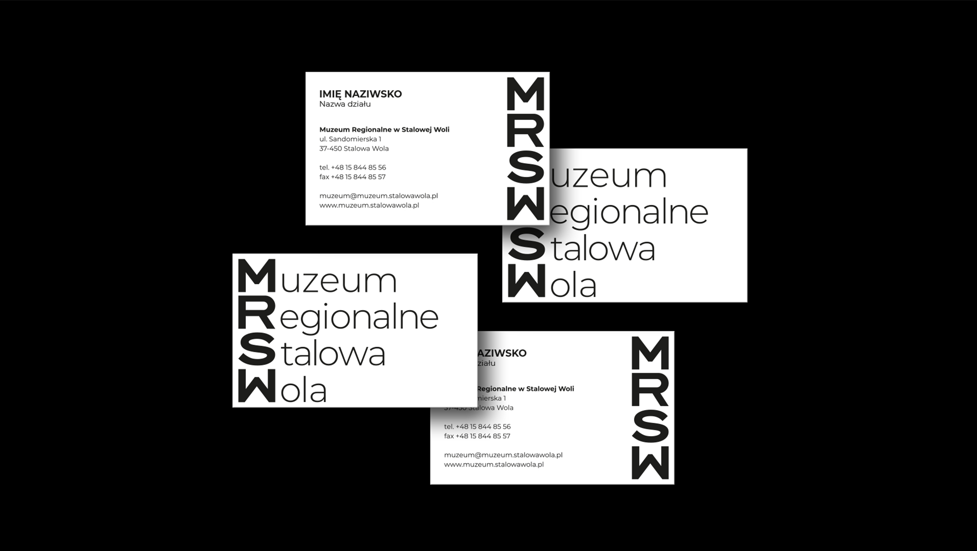 Identyfikacja wizualna Muzeum regionalnego w Stalowej Woli
