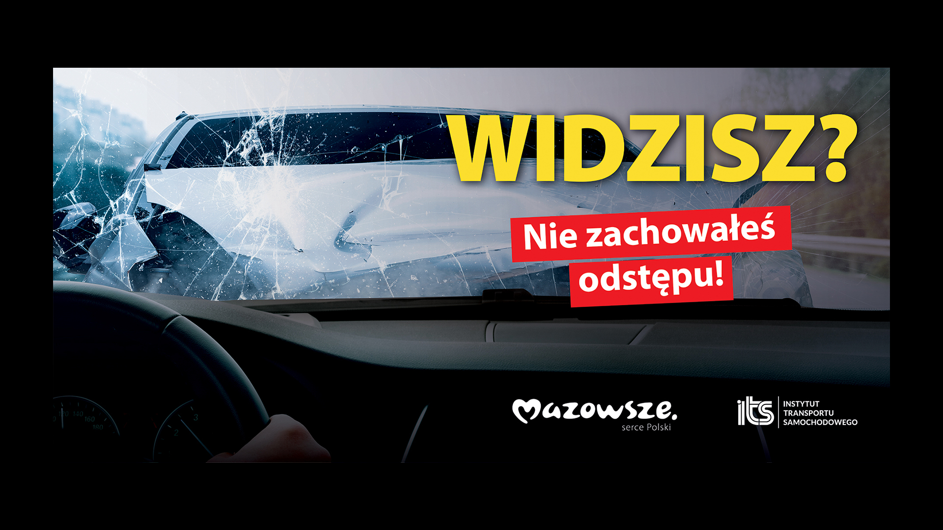 Lotna dla Województwa Mazowieckiego - kampania informacyjna dla kierowców outdoor 1