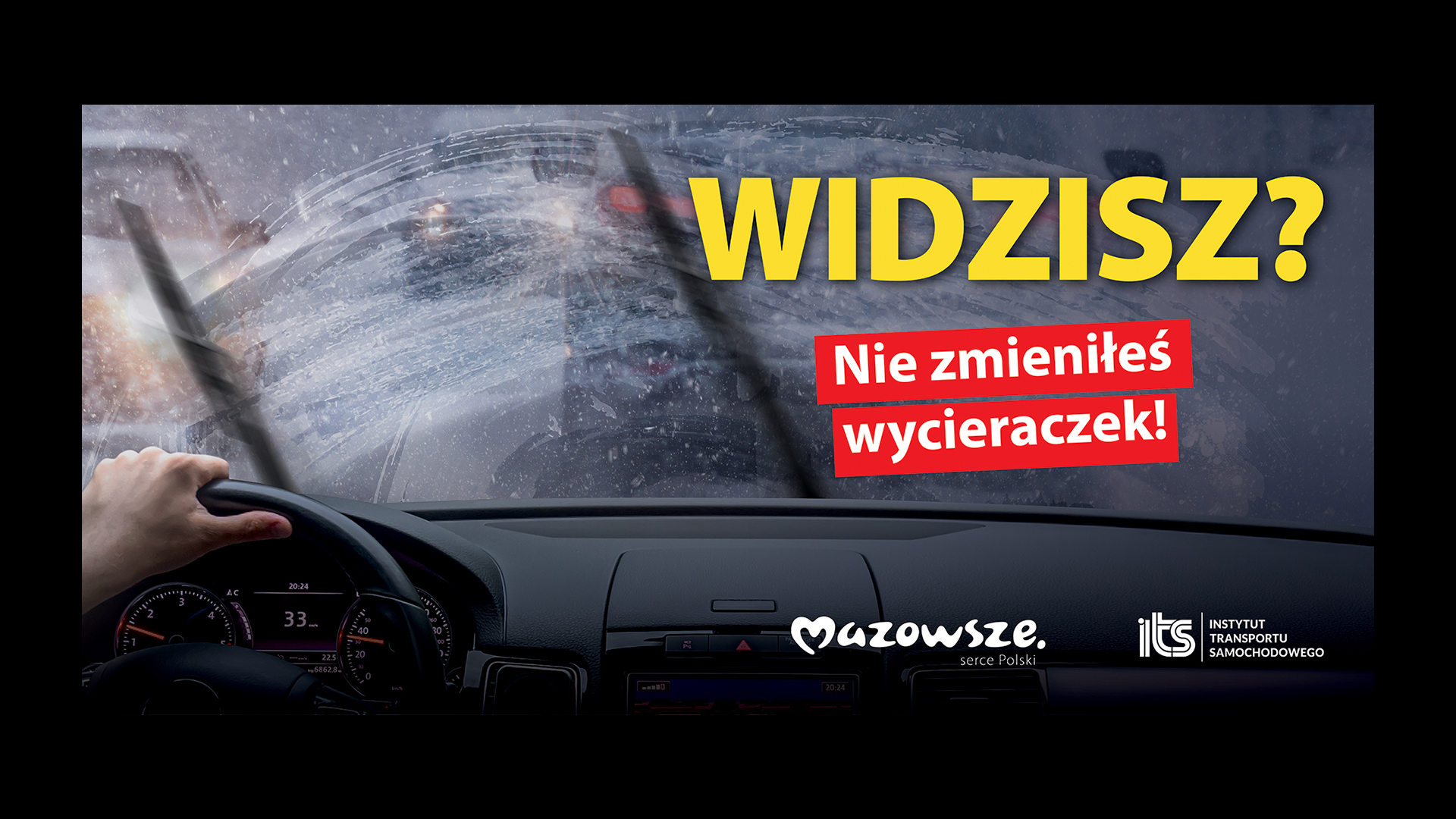 Lotna dla Województwa Mazowieckiego - kampania informacyjna dla kierowców outdoor 2
