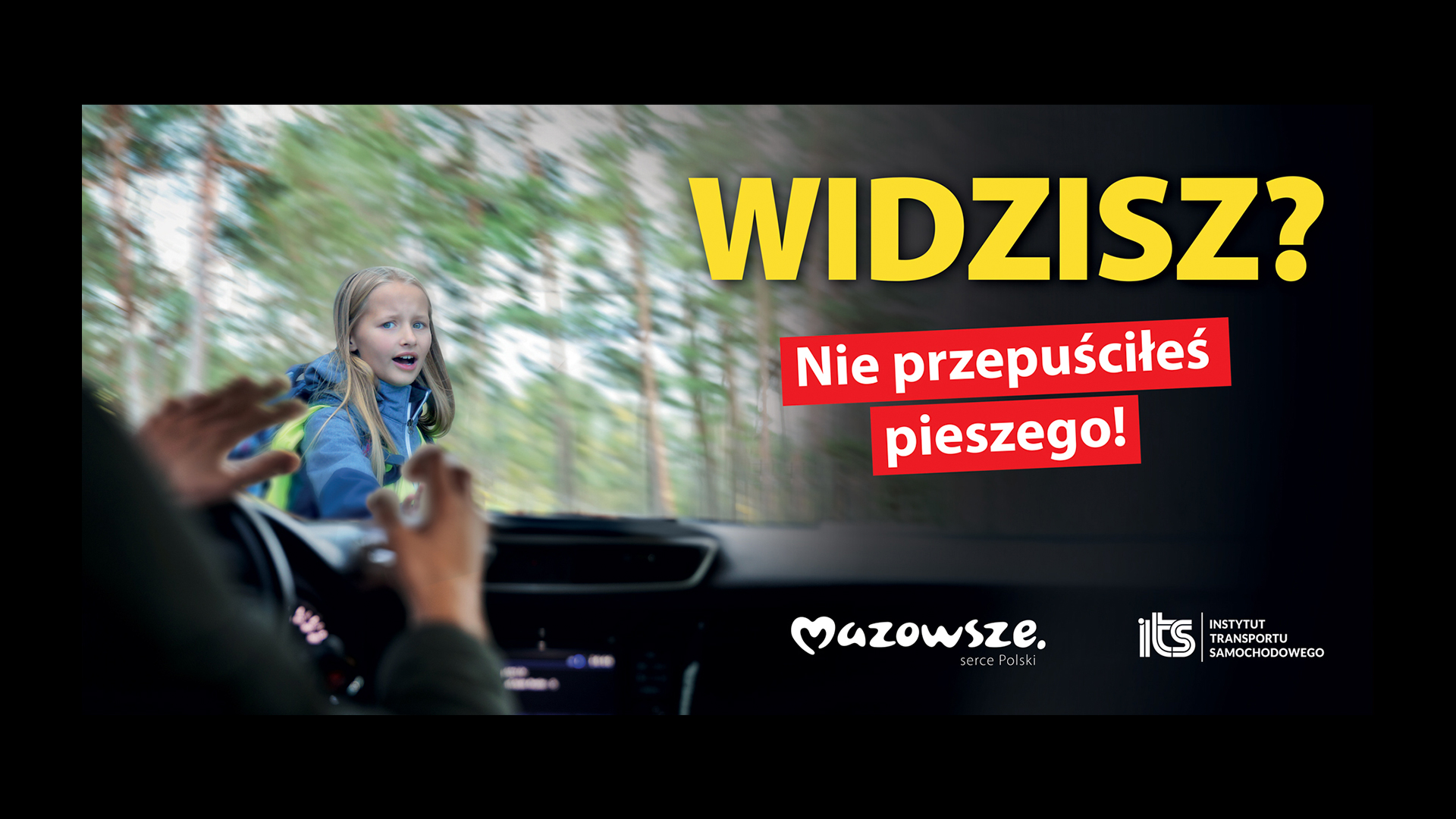 Lotna dla Województwa Mazowieckiego - kampania informacyjna dla kierowców outdoor 4