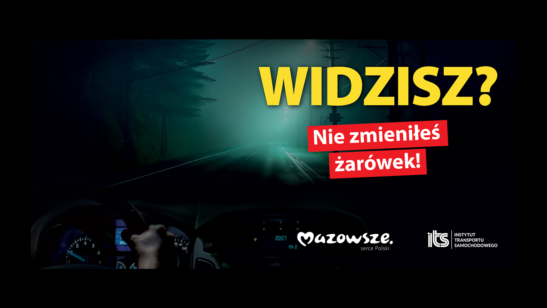 Lotna dla Województwa Mazowieckiego - kampania informacyjna dla kierowców outdoor 5